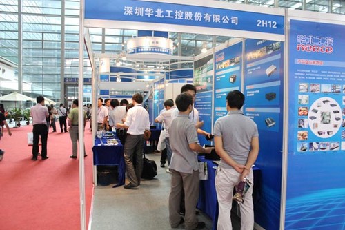 華北工控盛裝參與2012工業(yè)計算機及嵌入式系統(tǒng)展 
