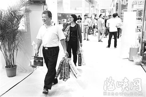 展會閉幕前，市民滿載而歸