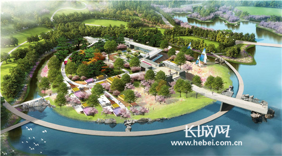 園博會(huì)局部效果圖。通訊員 供圖