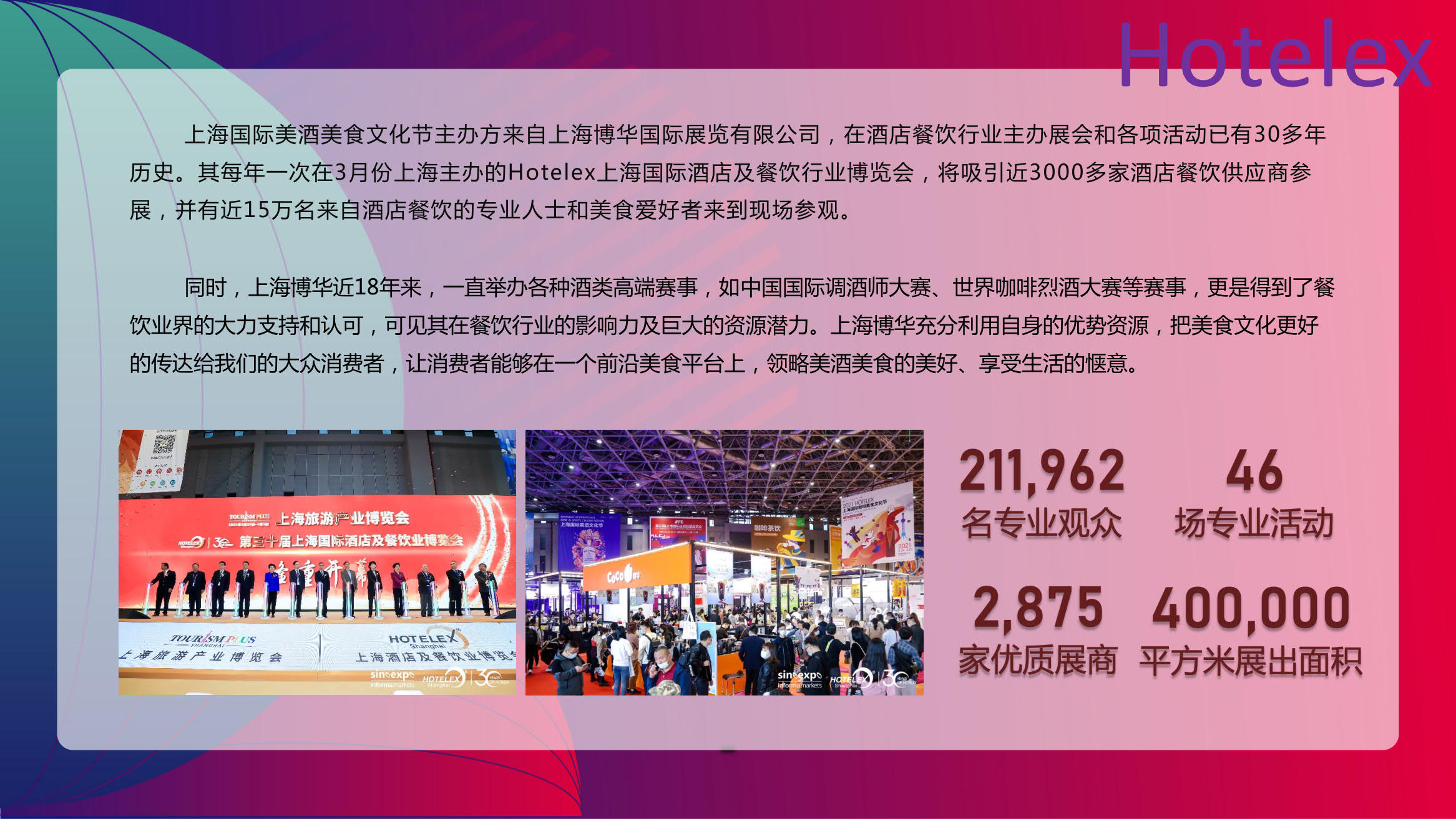 2023Hotelex上海美酒美食文化節(jié)將于5月底上海舉辦|2023上海美酒展插圖1