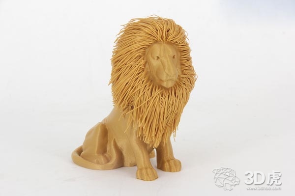 揭秘：長毛獅子是怎樣3D打印出來的？